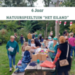 6 jaar natuurspeeltuin “Het Eiland”!